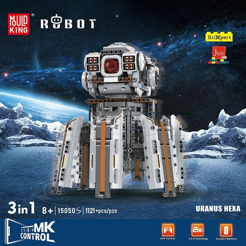 Transforming 6-Leg Robot Building Blocks with APP Control Transforming 6-Leg Robot Building Blocks with APP Control