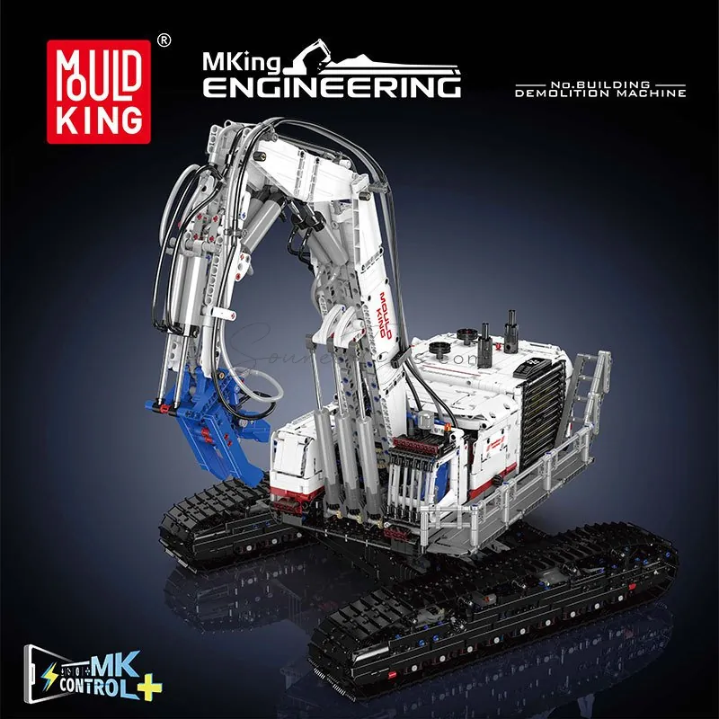 Pneumatic Building Demolisher APP Edition Building Blocks Set 4195