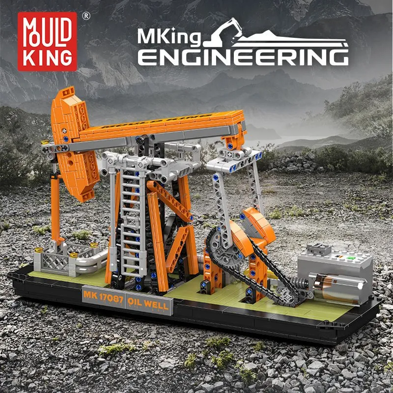 Oil Well Building Blocks Set 840/PCS Oil Well Building Blocks Set 840/PCS