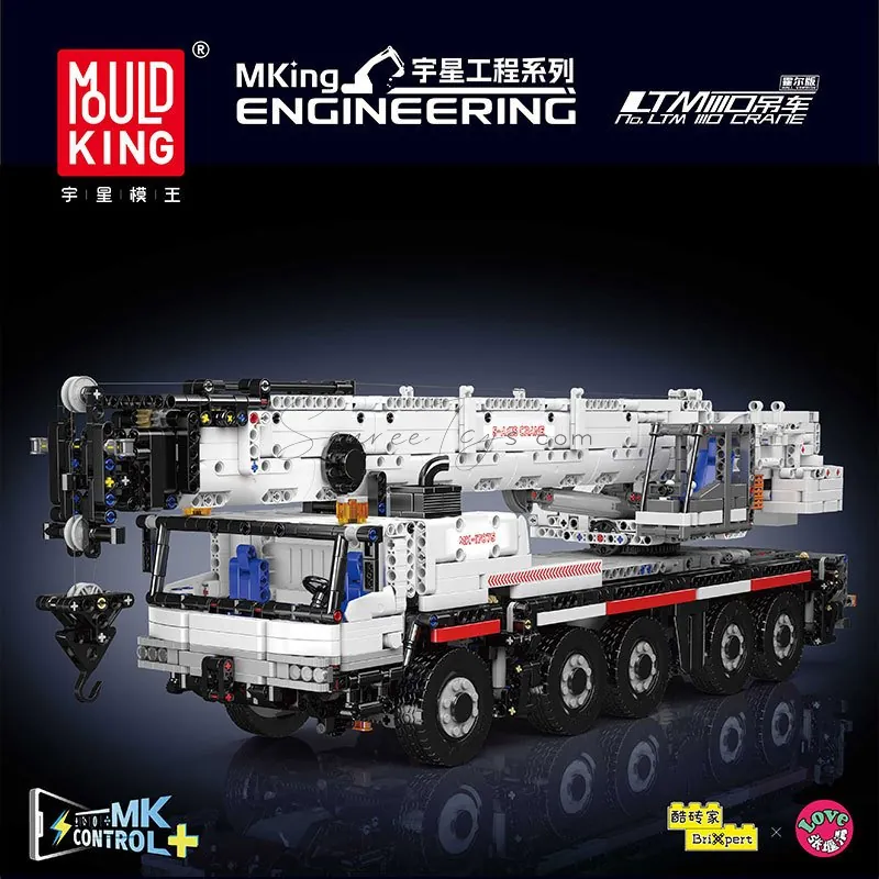 LTM1110 Crane Truck Building Blocks 3248 PCS