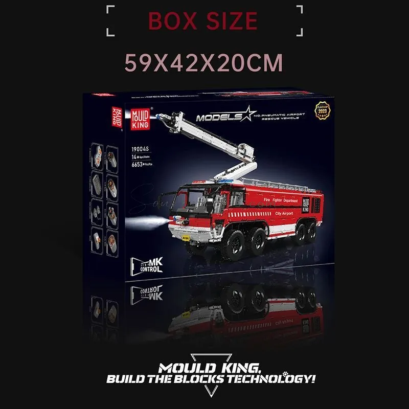 Engineering Pneumatic Series  Airport Fire Rescue Truck (Electric, Spraying, 6653+ pcs)