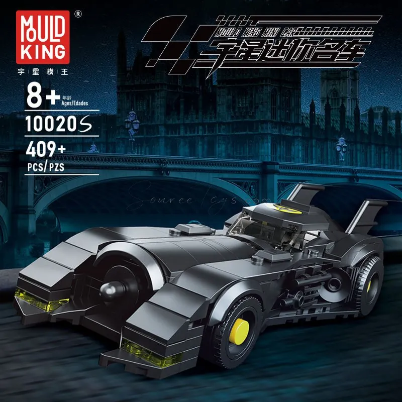 Batmobile Style Sports Car Building Blocks Batmobile Style Sports Car Building Blocks