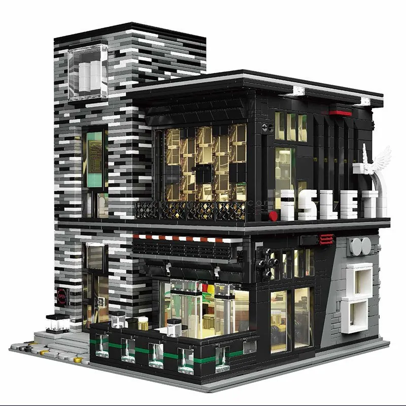 Bar Playset with Lighting Effect Building Blocks 4228/PCS