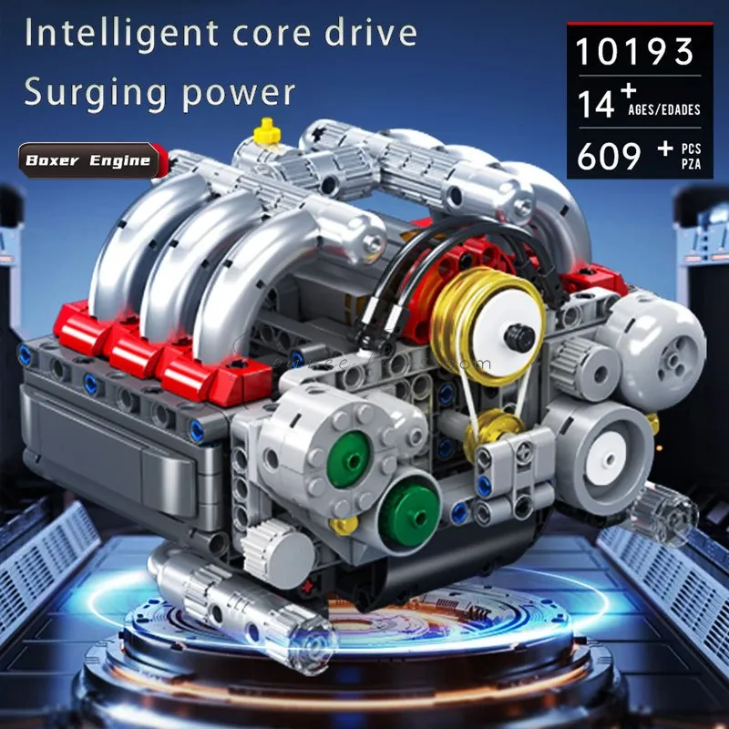 Boxer Engine Building Kit (Motorized) 609 Pieces Boxer Engine Building Kit (Motorized) 609 Pieces