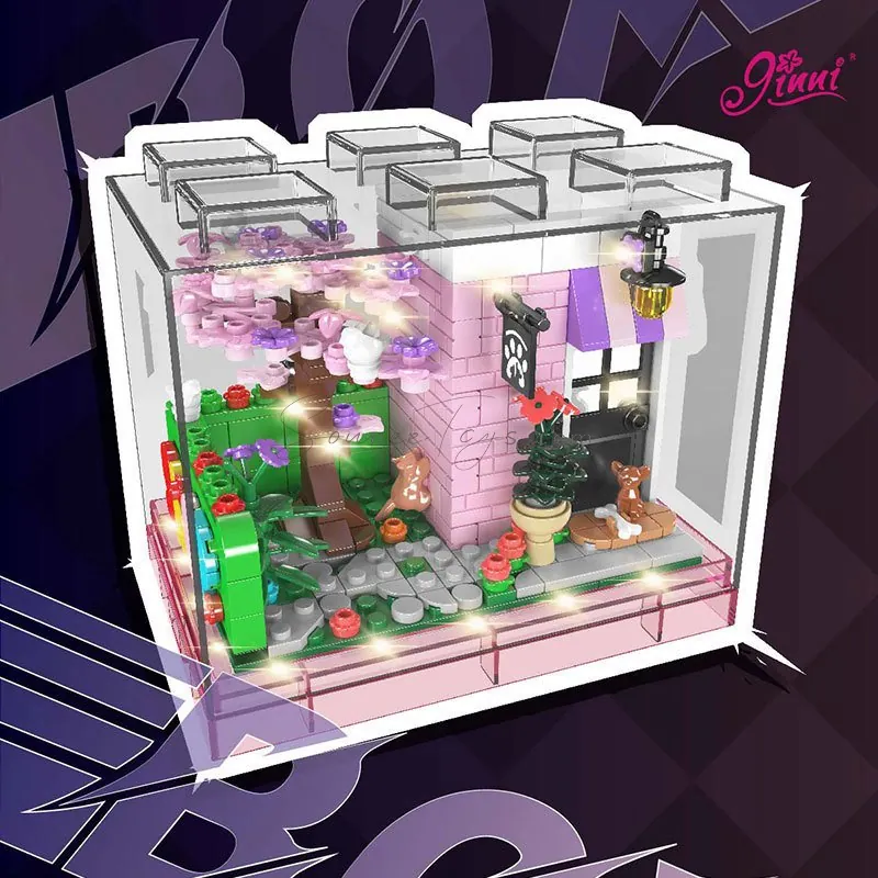 Pet Day Play Set with Light-Up Display Case (400 PCS) Pet Day Play Set with Light-Up Display Case (400 PCS)