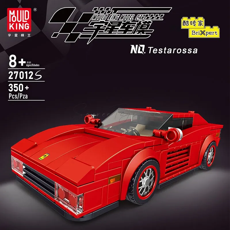 Testarossa 8-Grid Car Display Case Set English Version Testarossa 8-Grid Car Display Case Set English Version