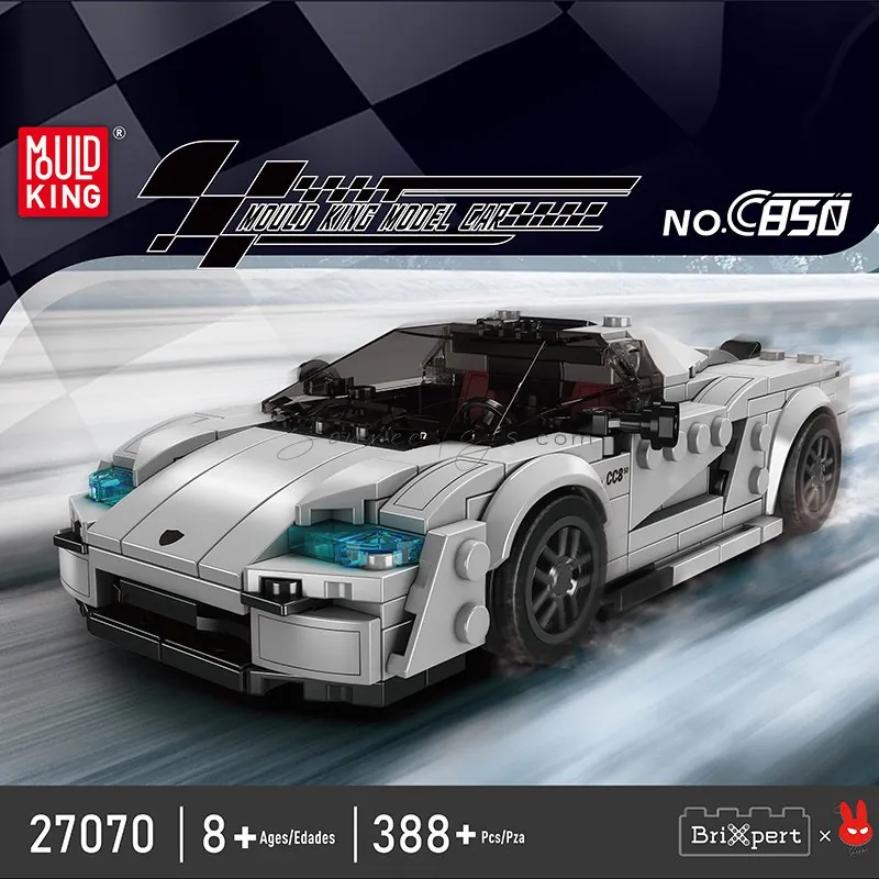 8-in-1 Building Block Car Display Set 8-in-1 Building Block Car Display Set