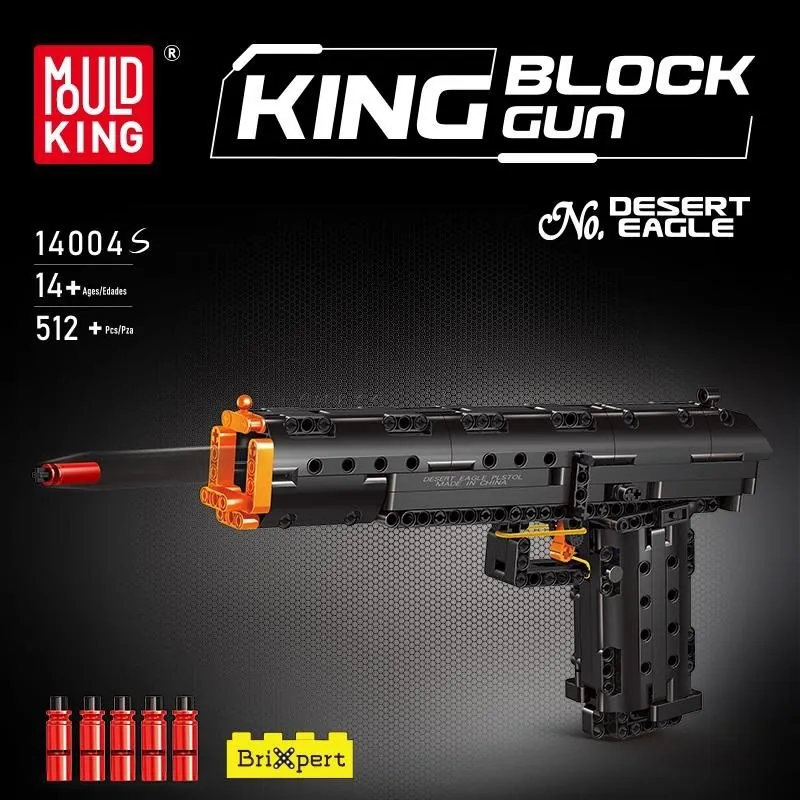 Building Blocks Desert Eagle Gun Model Building Blocks Desert Eagle Gun Model