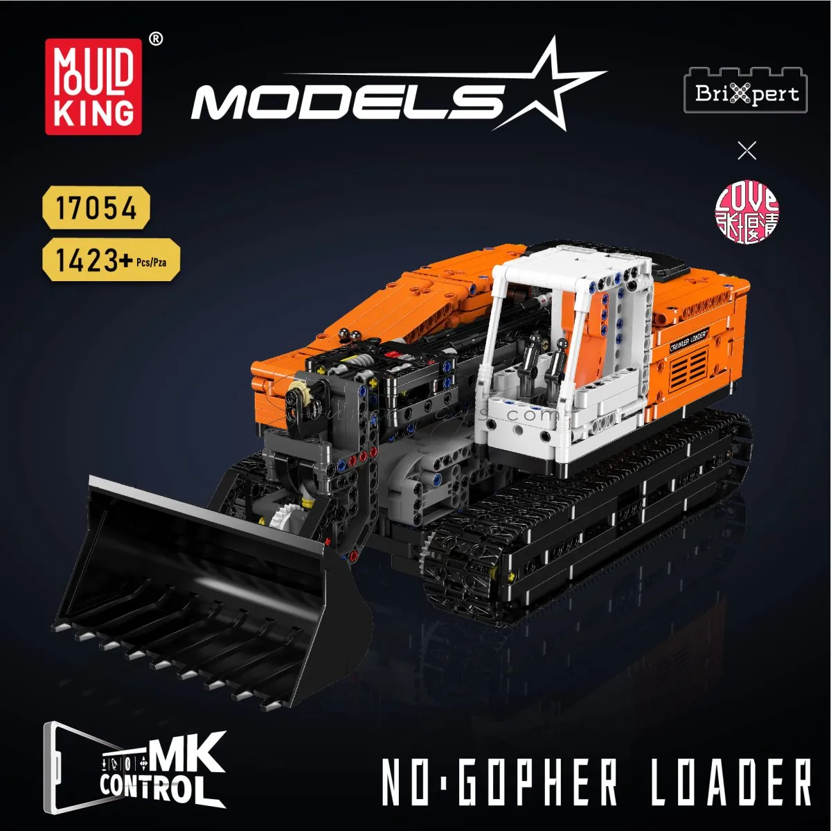 DIY Assembly Building Blocks Marmot Loader with APP Control
