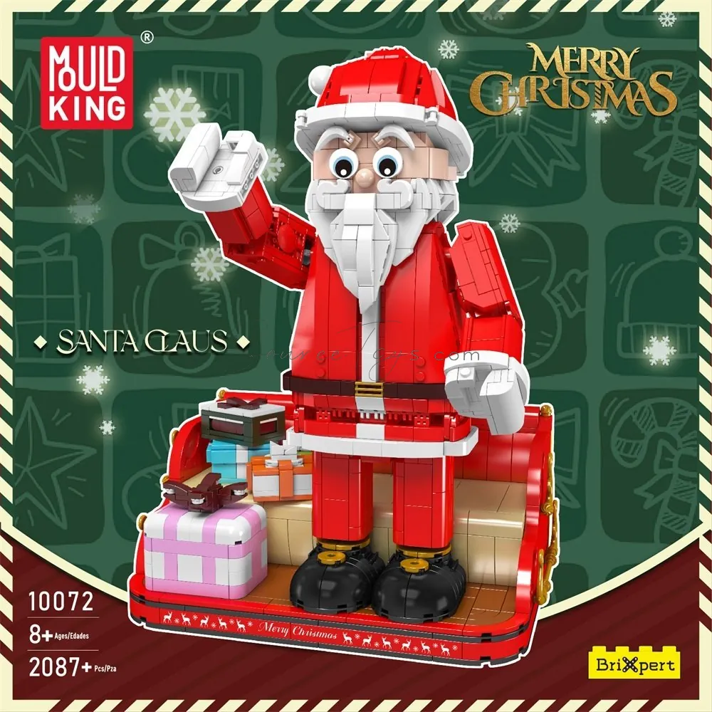 DIY Assembly Building Blocks Santa Claus (English Version) DIY Assembly Building Blocks Santa Claus (English Version)