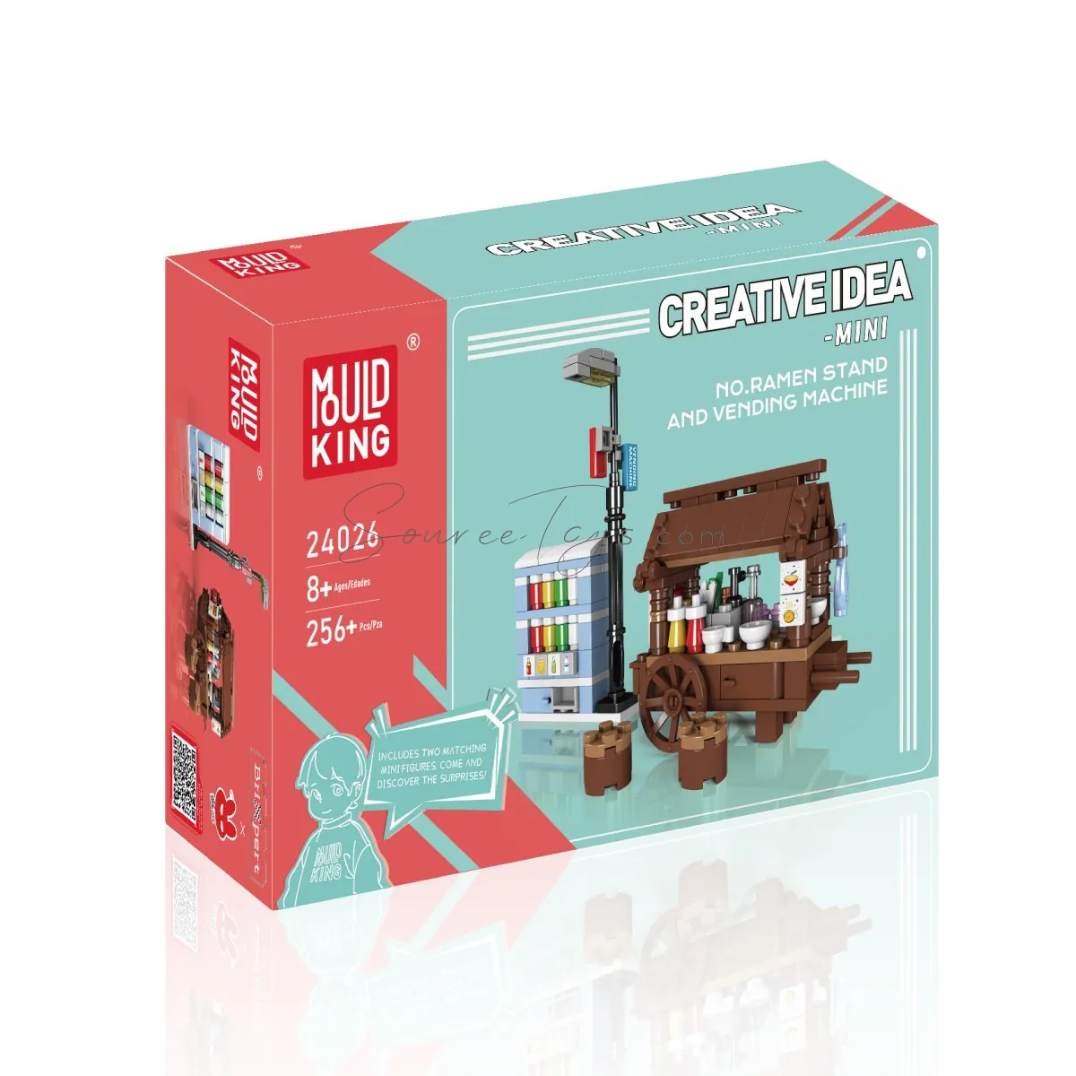 DIY Assembly Building Blocks Ramen Stand and Vending Machine DIY Assembly Building Blocks Ramen Stand and Vending Machine