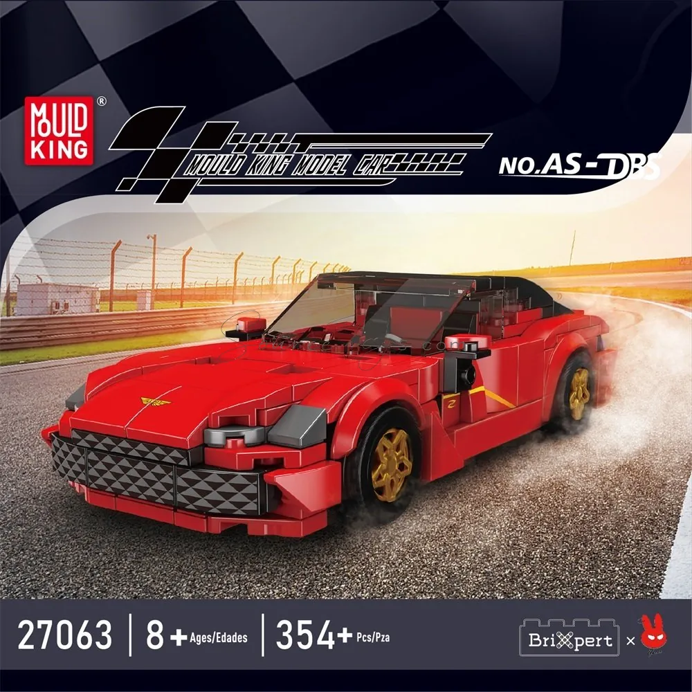 DIY Assembly Building Blocks 8-Stud Car Display Case Set DIY Assembly Building Blocks 8-Stud Car Display Case Set