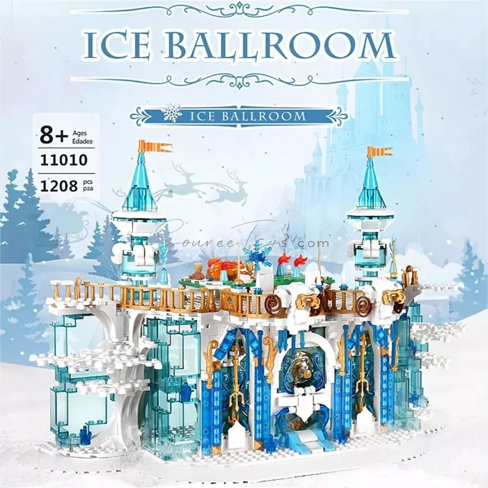 DIY Assembly Building Blocks Crystal Living Room Set