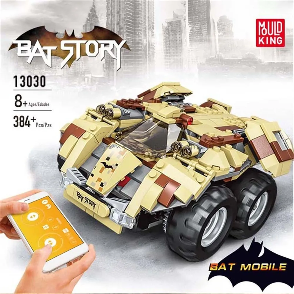 DIY Building Blocks APP-Controlled Vehicle (Camouflage) DIY Building Blocks APP-Controlled Vehicle (Camouflage)