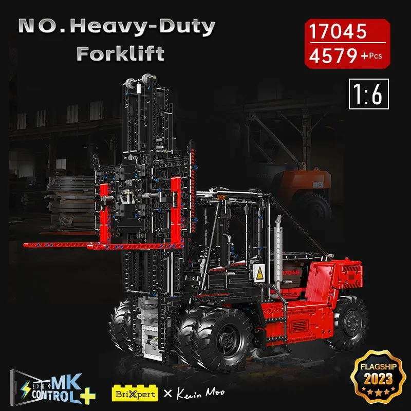 Heavy-Duty Stacker Red-Black APP Version Heavy-Duty Stacker Red-Black APP Version