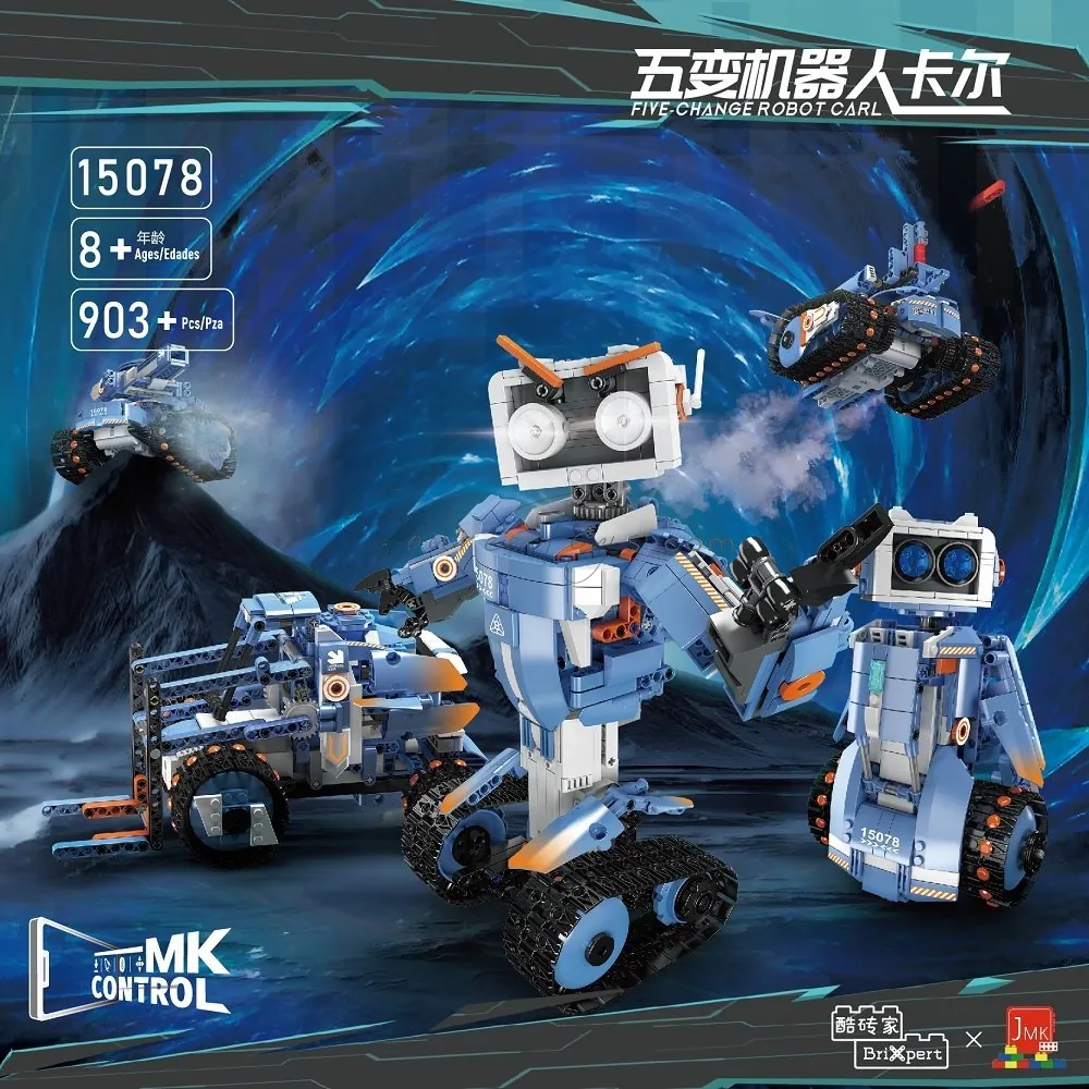 5-in-1 Transforming Robot Action Figure 5-in-1 Transforming Robot Action Figure