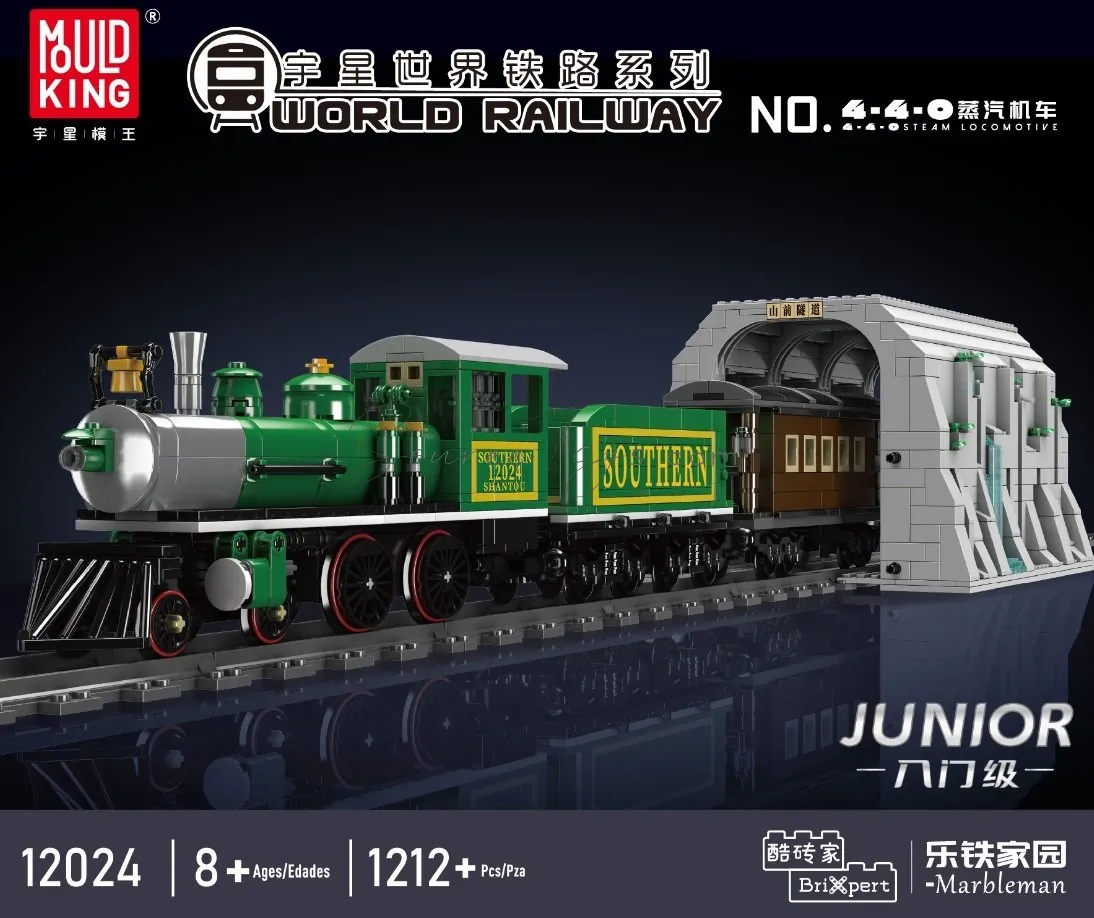 4-4-0 Steam Locomotive APP-Controlled (English Version) 4-4-0 Steam Locomotive APP-Controlled (English Version)