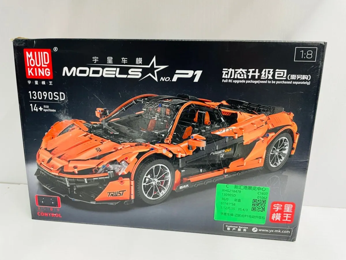 DIY Assembly Building Blocks Car Model  Electric Upgrade Kit