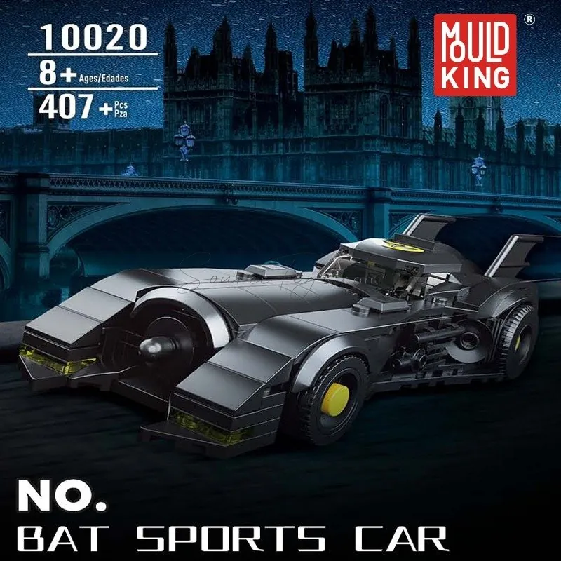 Bat-Style Sports Car Toy