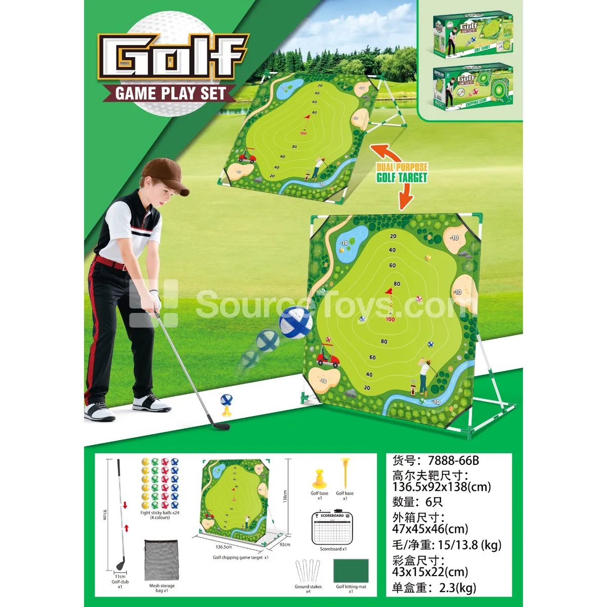 Golf Set with Stand
