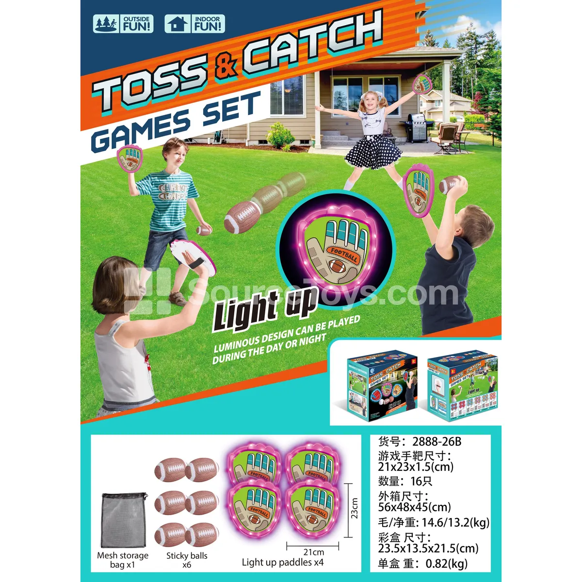 Red LED Punching Target (6 Footballs) Sports Outdoor