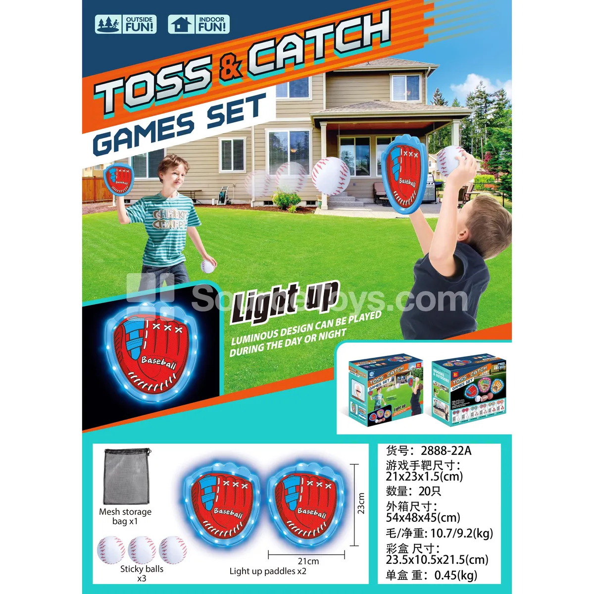 Light-up Blue Hand Target (3 Softballs) Sports Outdoor Light-up Blue Hand Target (3 Softballs) Sports Outdoor