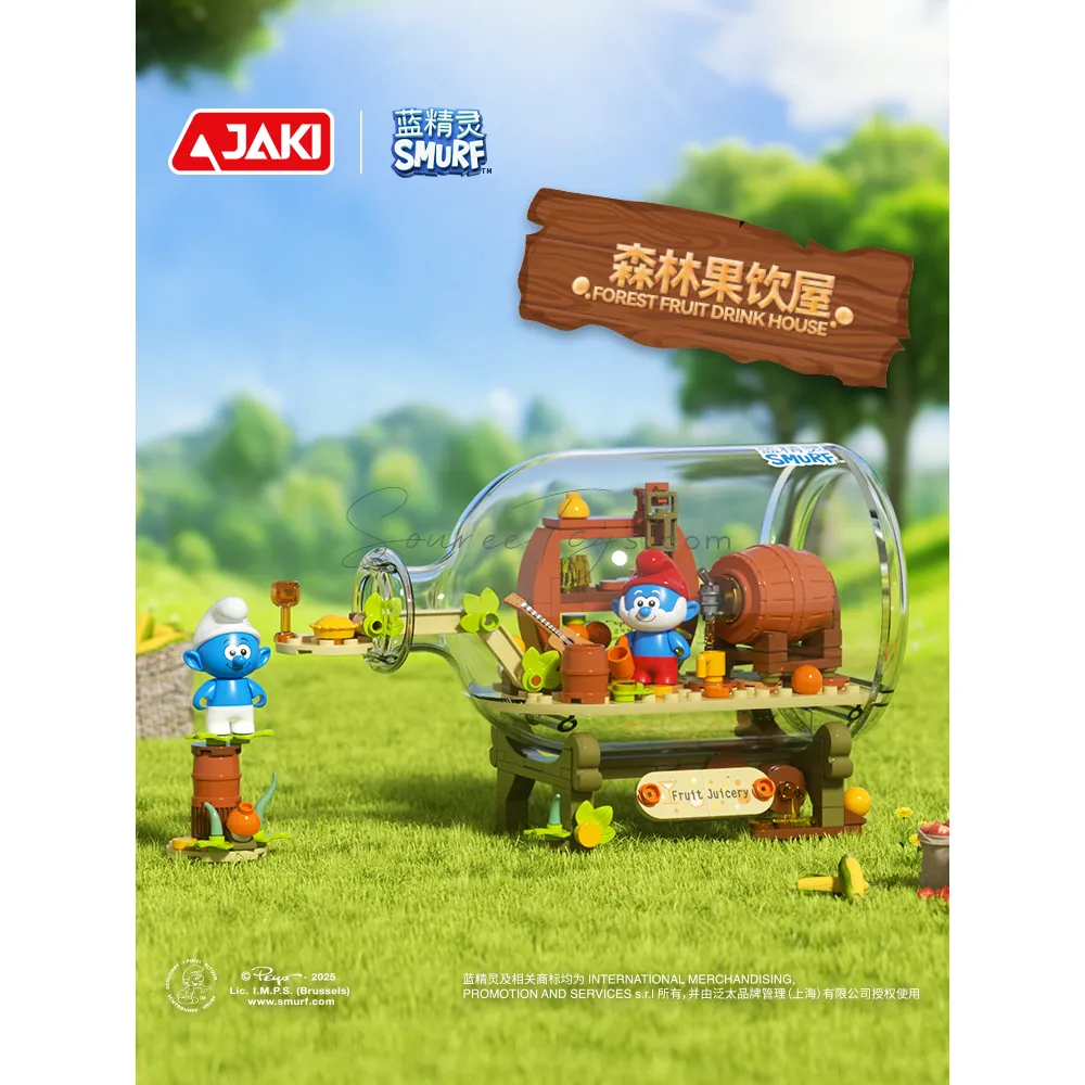 DIY Educational Building Blocks Forest Drink House DIY Educational Building Blocks Forest Drink House