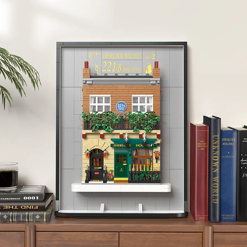Sherlock Holmes Museum with Light-Up Pieces Sherlock Holmes Museum with Light-Up Pieces