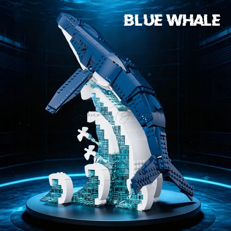Blue Whale Building Blocks Set Blue Whale Building Blocks Set