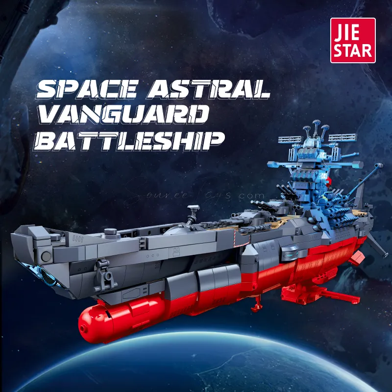 Yamato Ship Building Blocks with Lights