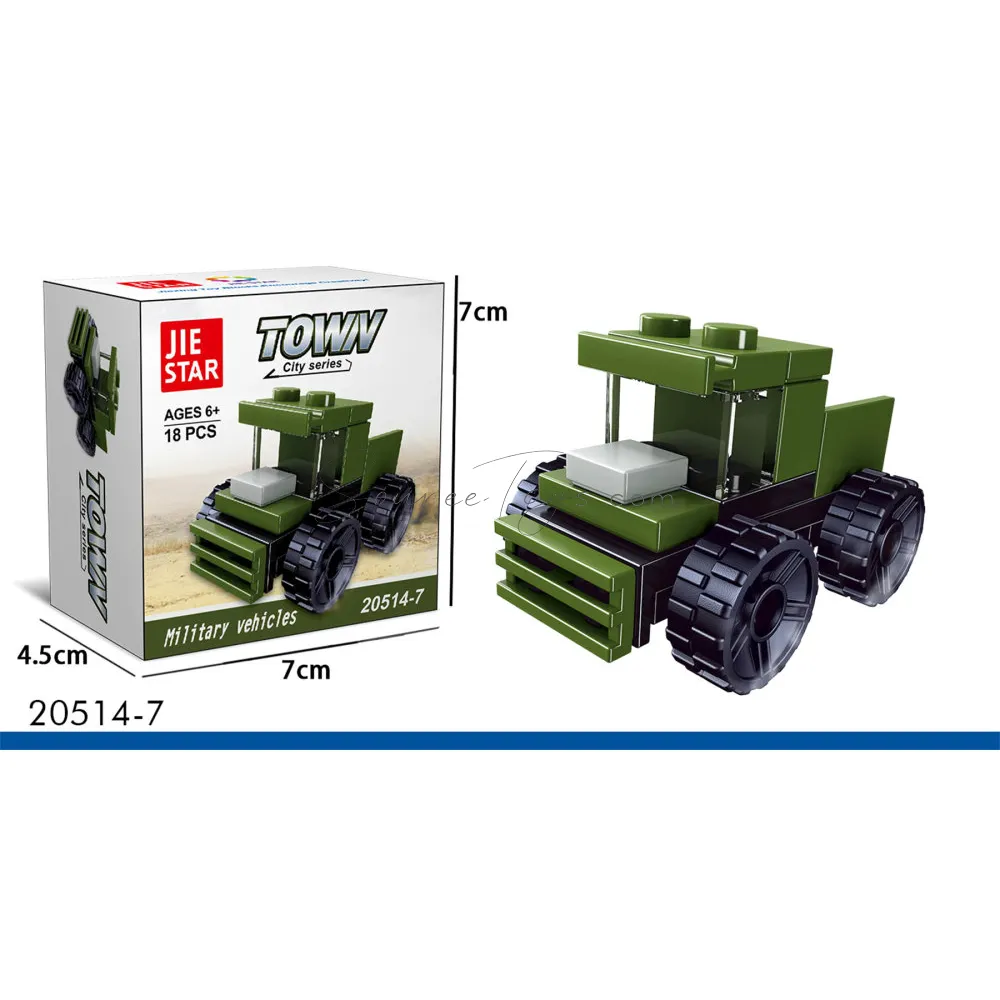 Military Transport Truck Building Blocks Military Transport Truck Building Blocks