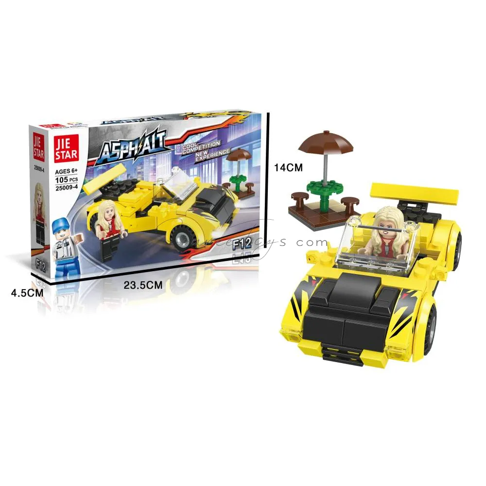 F12 Racing Car Building Blocks F12 Racing Car Building Blocks
