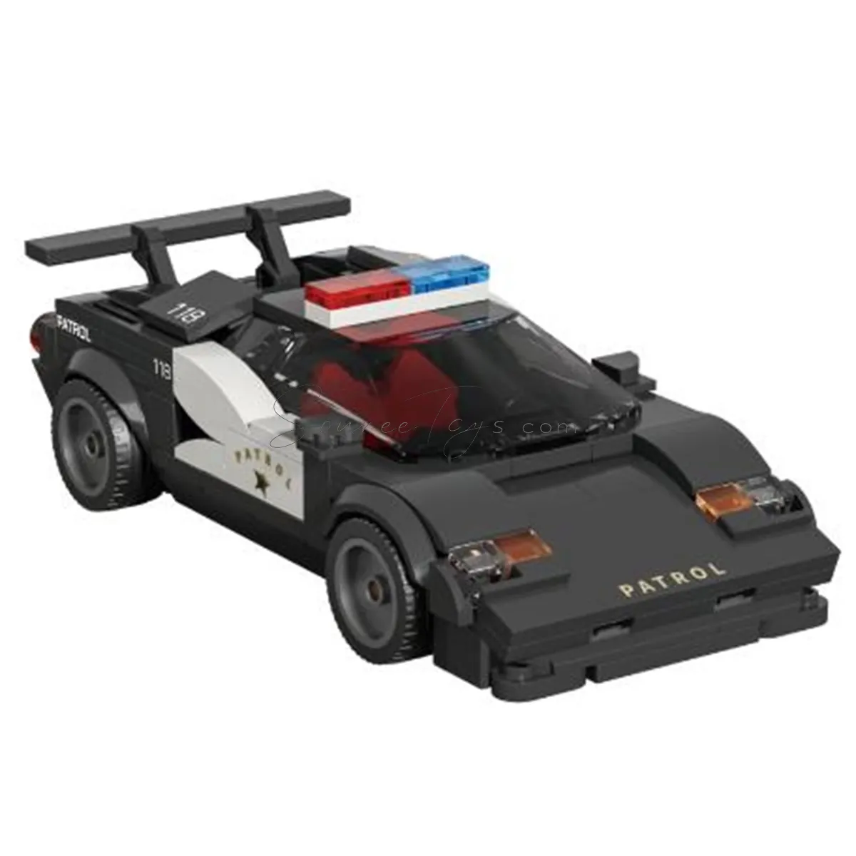 Police Car Building Blocks Set Police Car Building Blocks Set