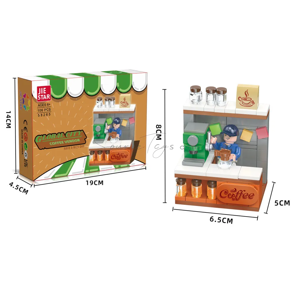 Coffee Stand Building Set Coffee Stand Building Set