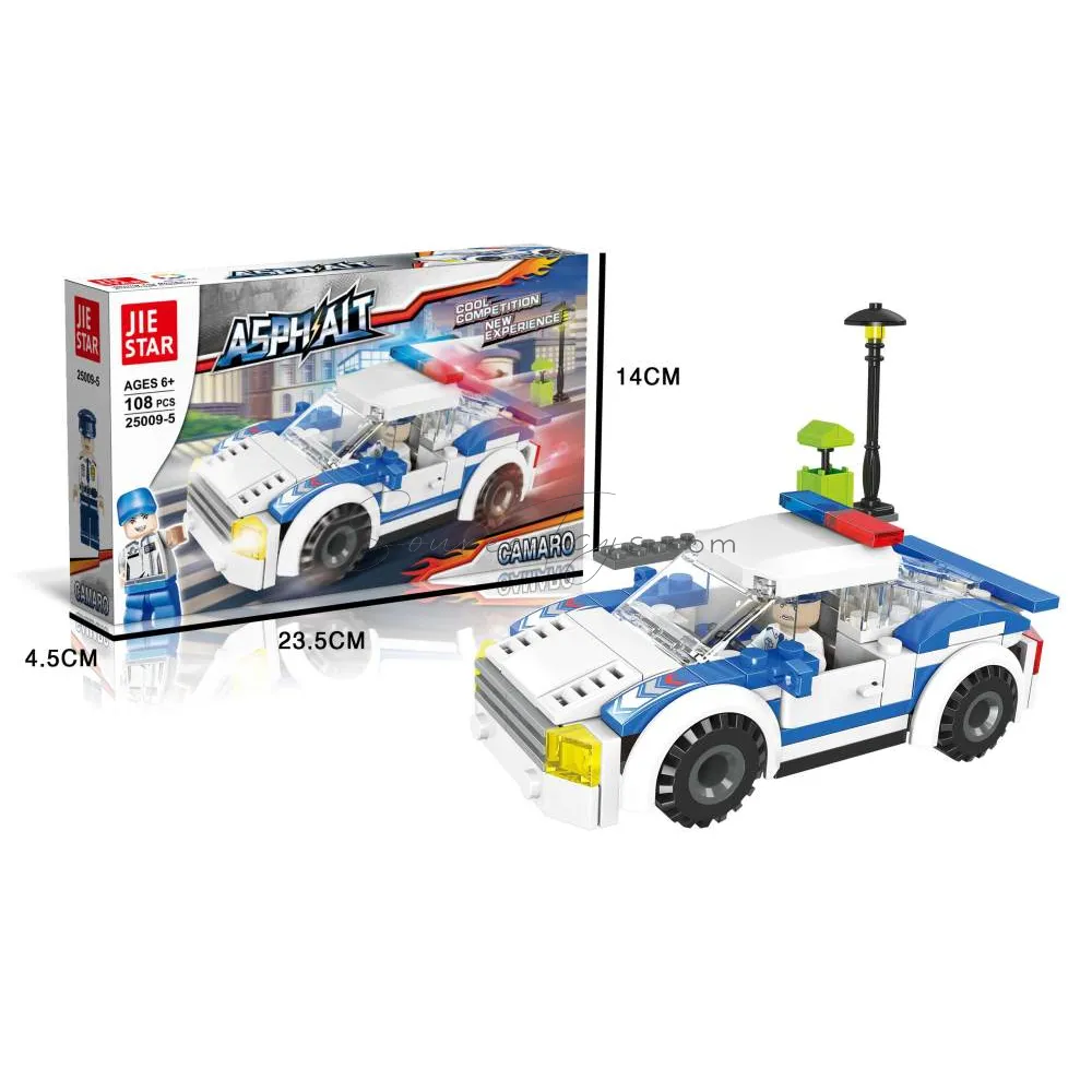 Camaro Racing Car Building Blocks
