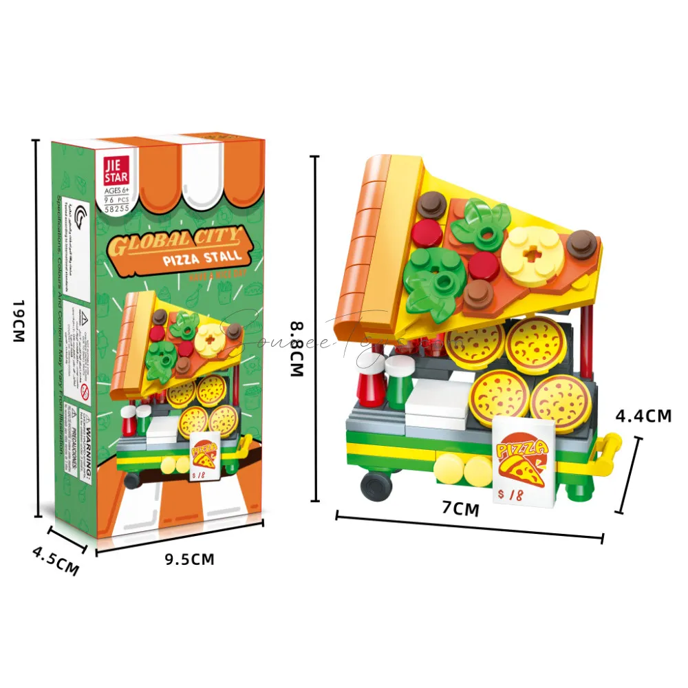 Pizza Stall Building Blocks