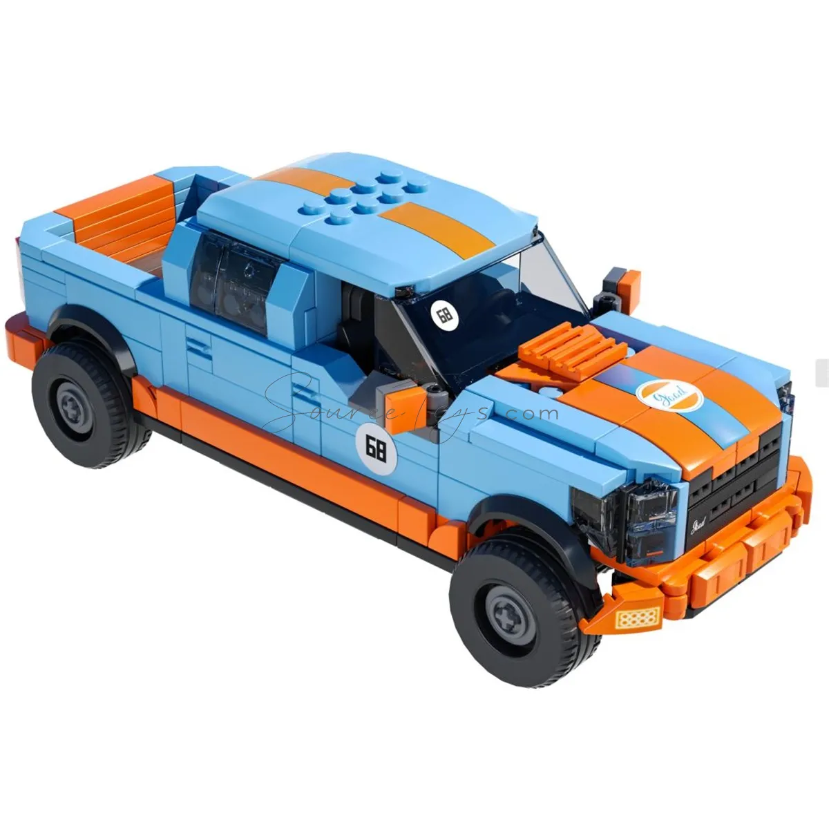 F-150 Raptor Pickup Truck Building Blocks F-150 Raptor Pickup Truck Building Blocks