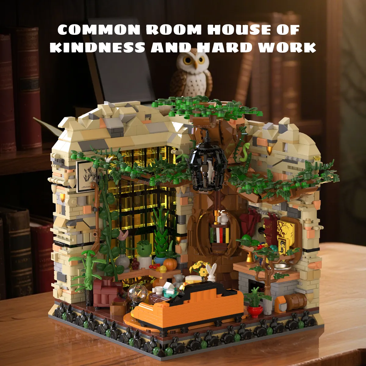 Common Room House Building Blocks Set