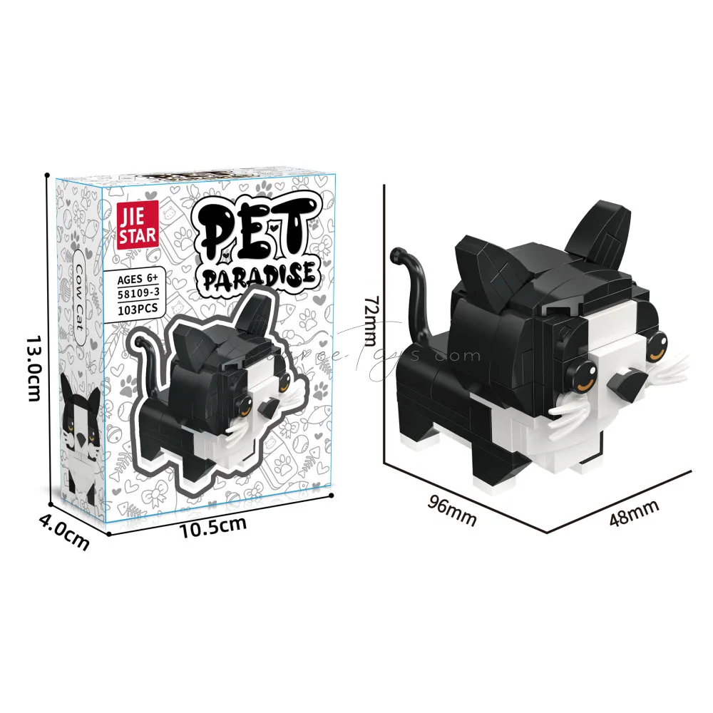 Cow Cat Building Blocks Set Cow Cat Building Blocks Set