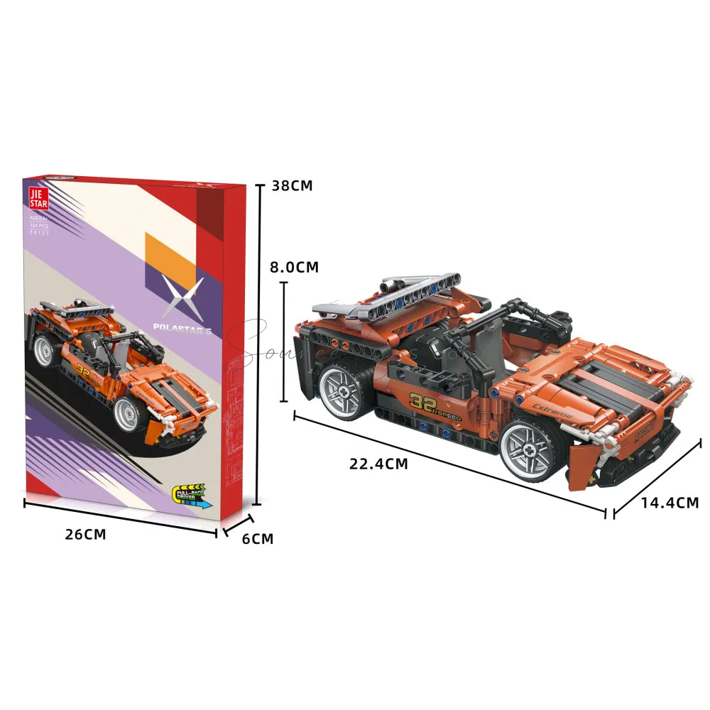 Pull-back Car Building Blocks Pull-back Car Building Blocks