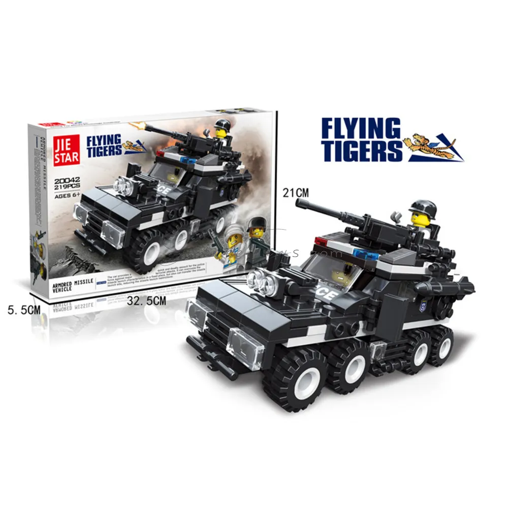 Armored Missile Vehicle Building Blocks