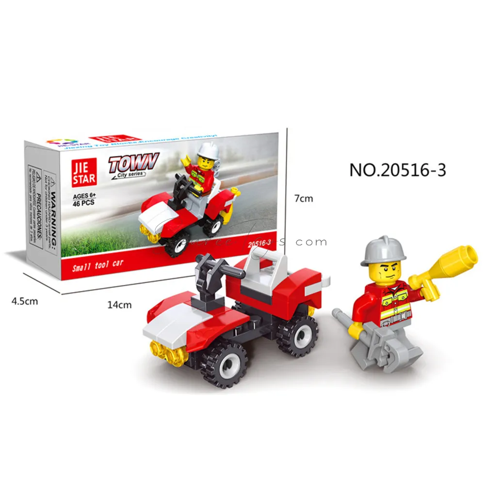 Mini Tool Truck Building Blocks Set Mini Tool Truck Building Blocks Set