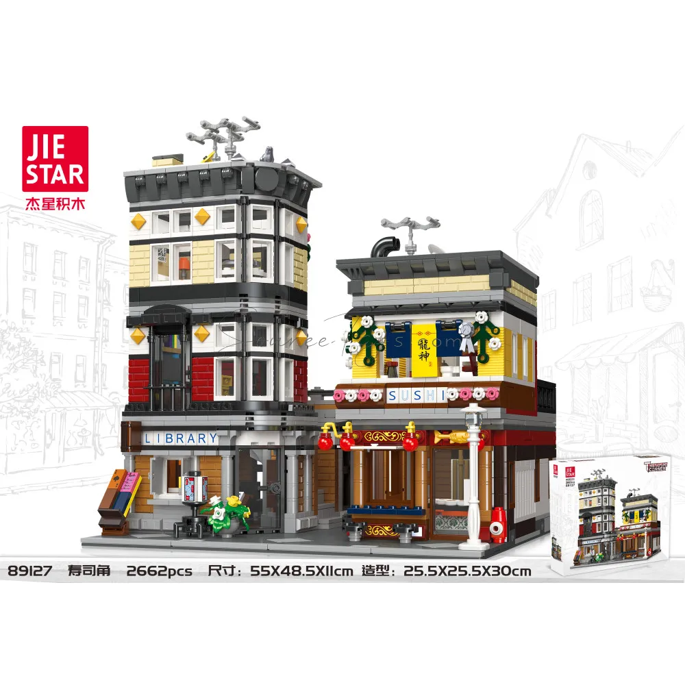 Sushi Corner Building Blocks