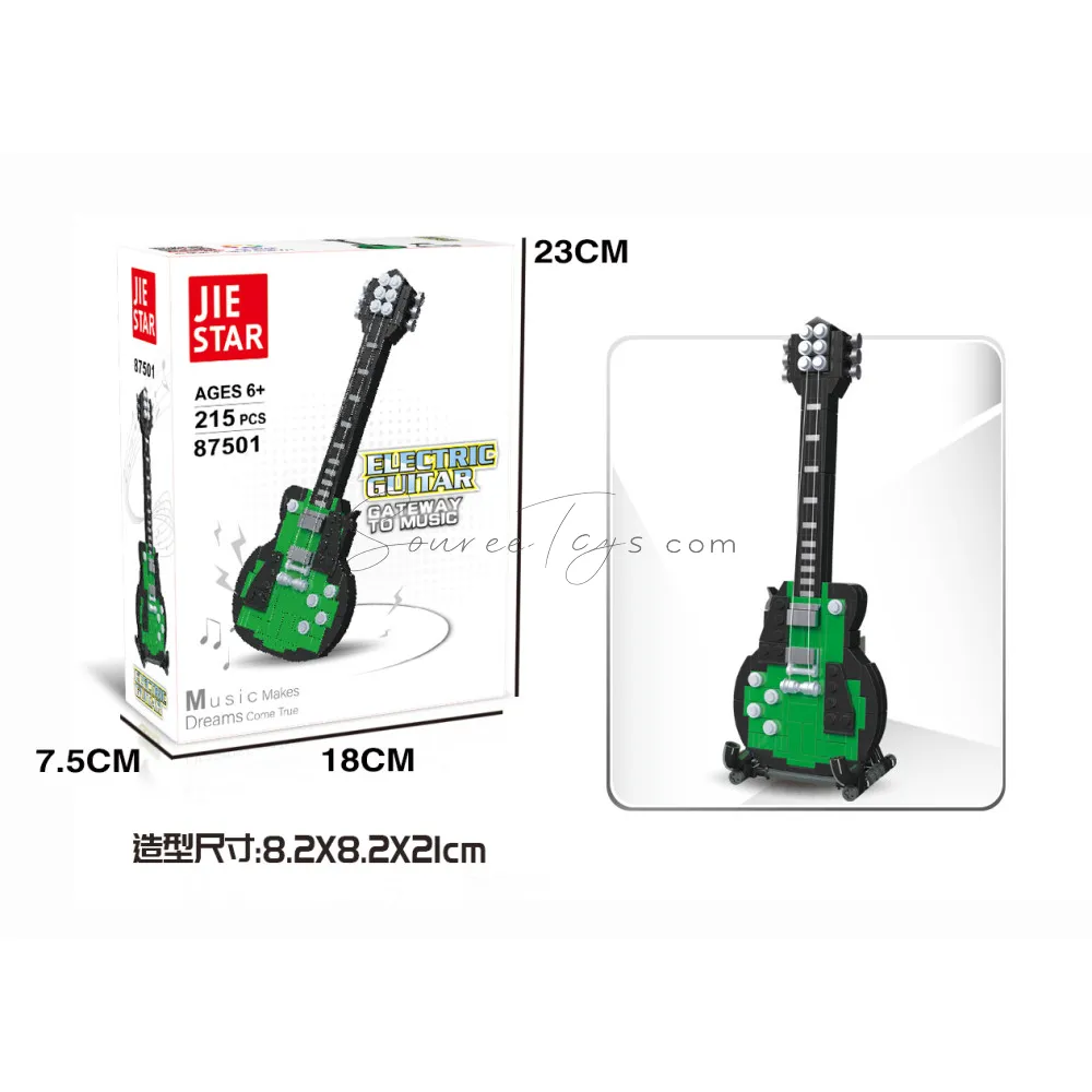 Electric Guitar Building Blocks Set Electric Guitar Building Blocks Set