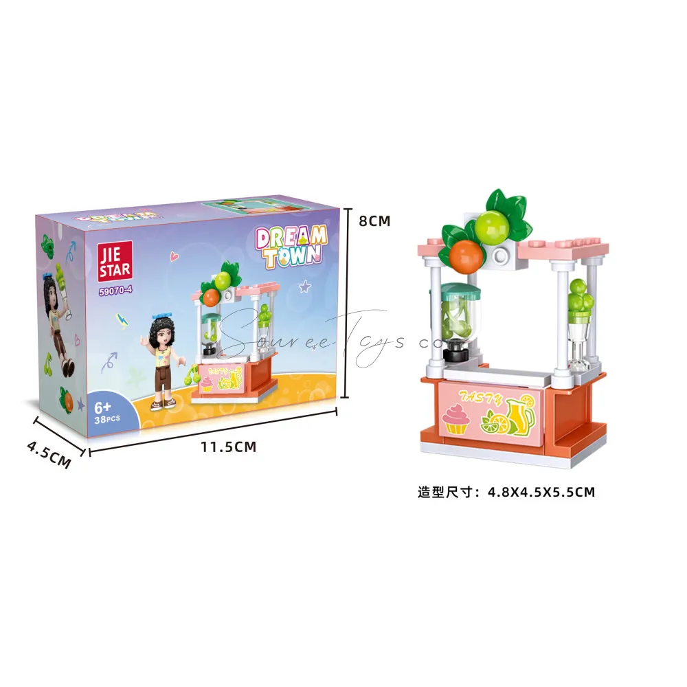 Girls' Building Blocks Set Girls' Building Blocks Set