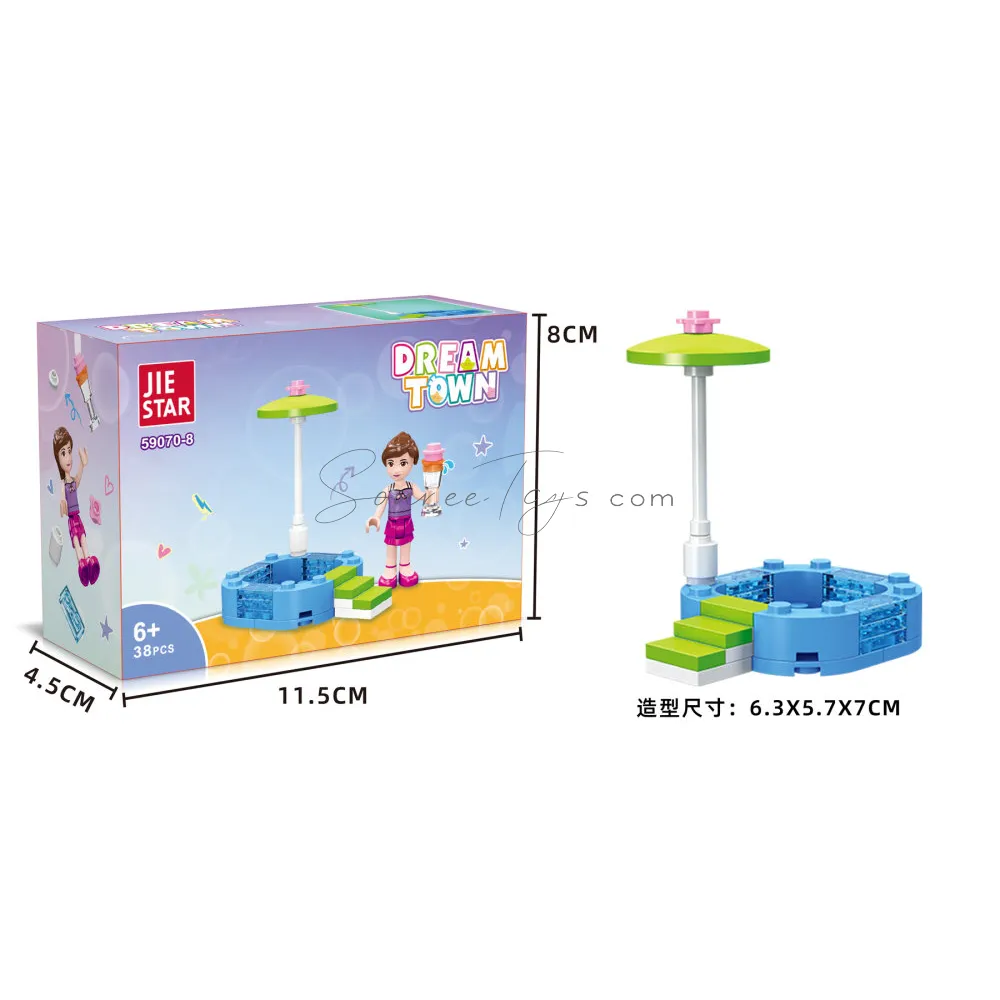 Girls' Building Blocks Set Girls' Building Blocks Set