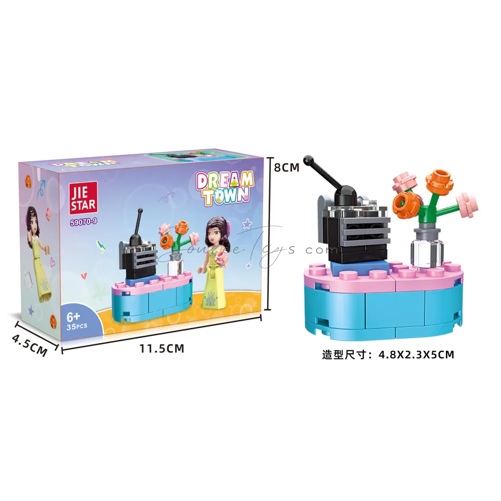 Girls Building Blocks Set Girls Building Blocks Set
