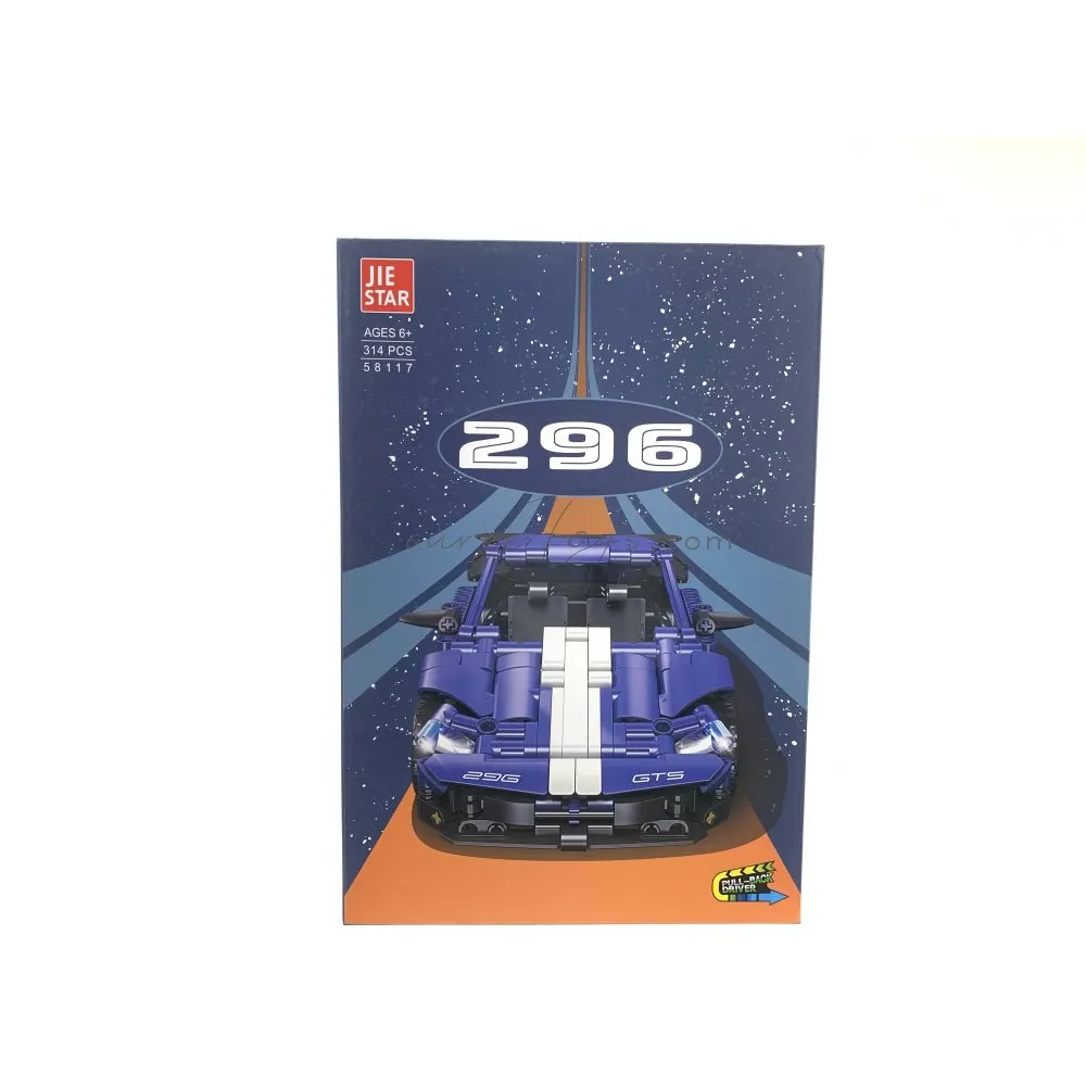 Pullback Car Building Blocks Set, 314 Pieces Pullback Car Building Blocks Set, 314 Pieces