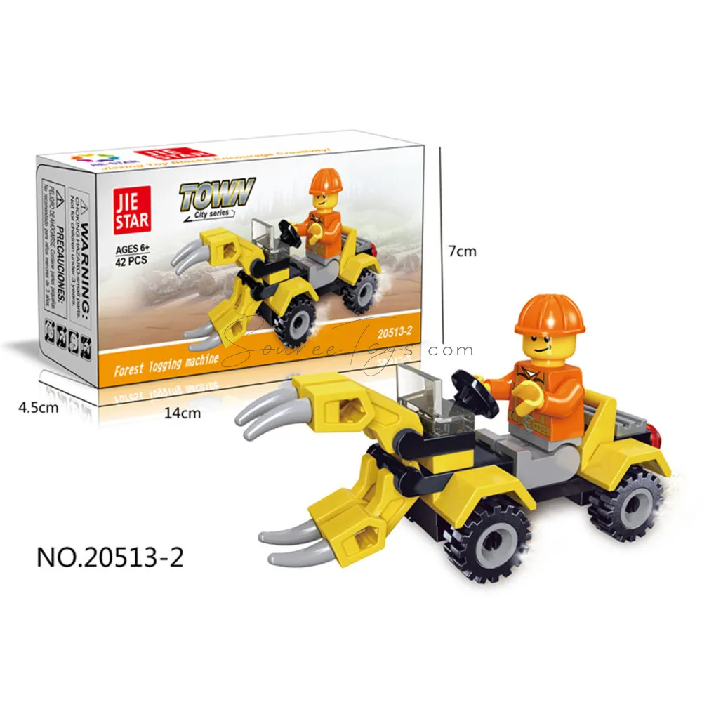 Forest Logging Truck Building Blocks Forest Logging Truck Building Blocks
