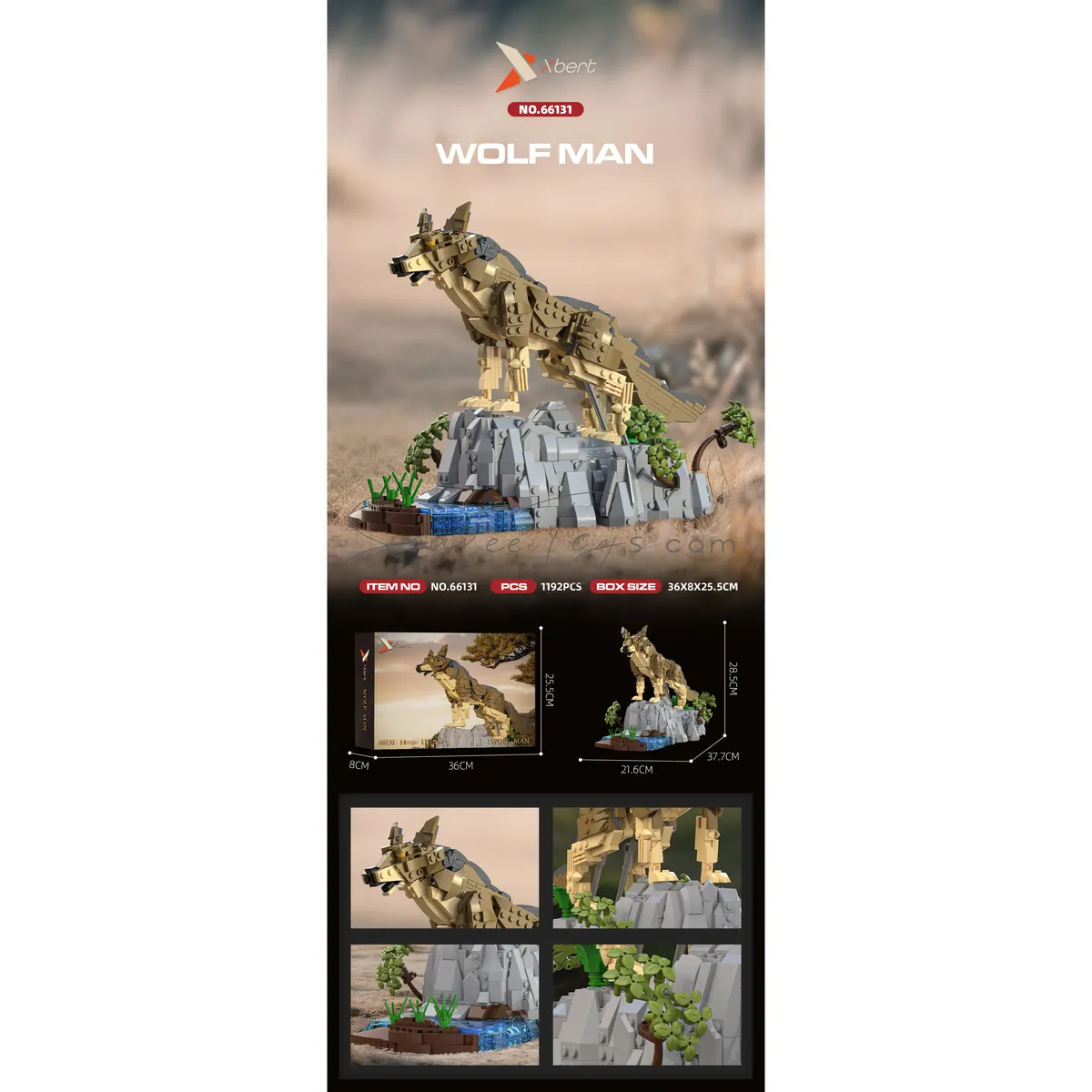 Wolfman Building Set Wolfman Building Set